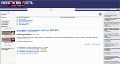 Desktop Screenshot of animutationportal.com