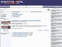 Tablet Screenshot of animutationportal.com